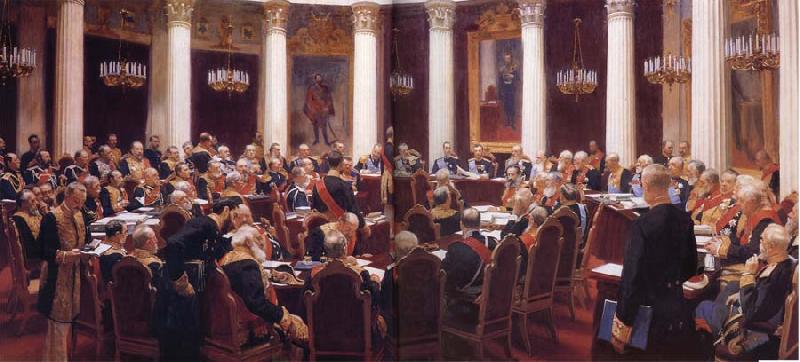  Formal Session of the State Council Held to Hark its Centeary on 7 May 1901,1903